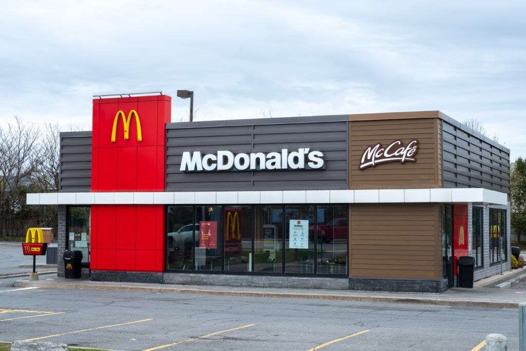 Front of building with Mcdonalds sign.


Picture by Colin Temple.